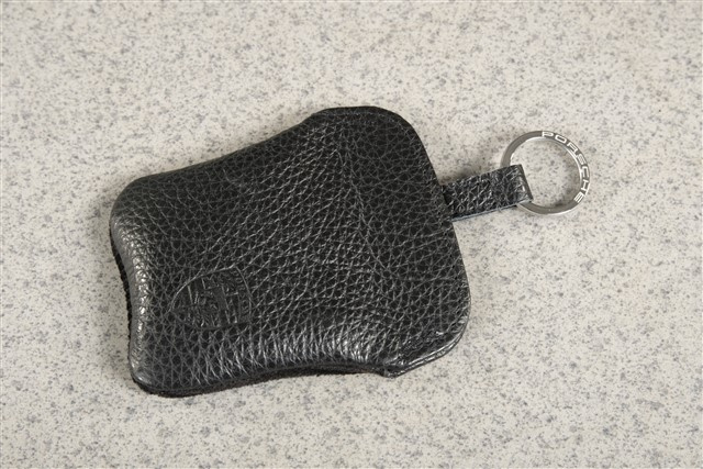 Porsche Classic Schlüssel-Etui, mit geprägtem Porschewappen, Cordsamt