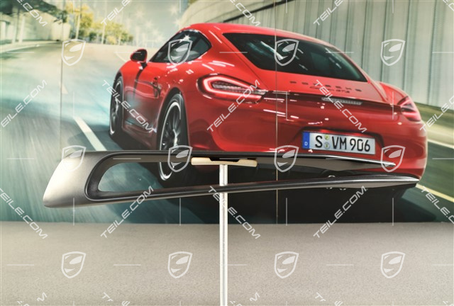 Lamelka / blenda kratki zderzaka, czarny mat, Carrera 4, L