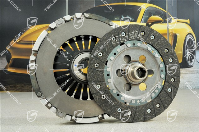 Clutch-repair kit, complete (pressure plate + clutch disc), Turbo S, GT3 RS, GT2