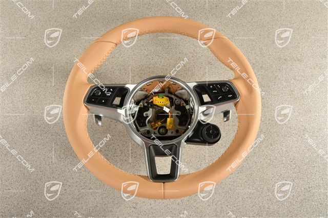 Multifunktionslenkrad, PDK, Sport Chrono Plus, Luxorbeige