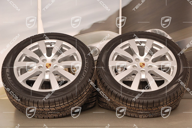20-inch SportDesign II winter wheel set, wheels rims 9J x 20 ET57 + Pirelli winter tyres 275/45 R20, without TPMS