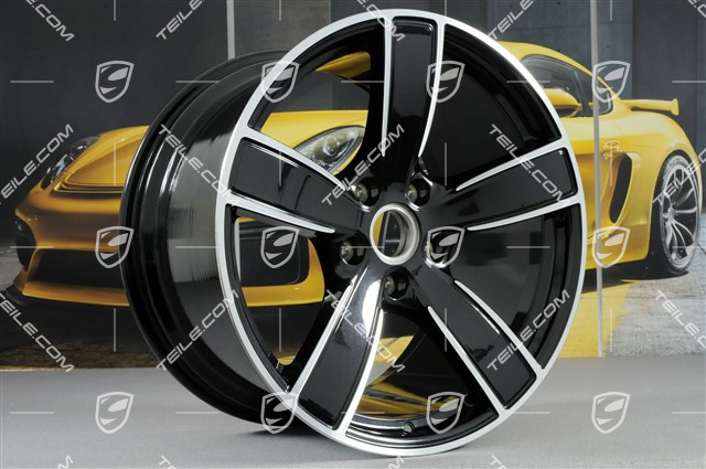 20" Felge Carrera Sport, 11,5J x 20 ET56, Tiefschwarz-Metallic