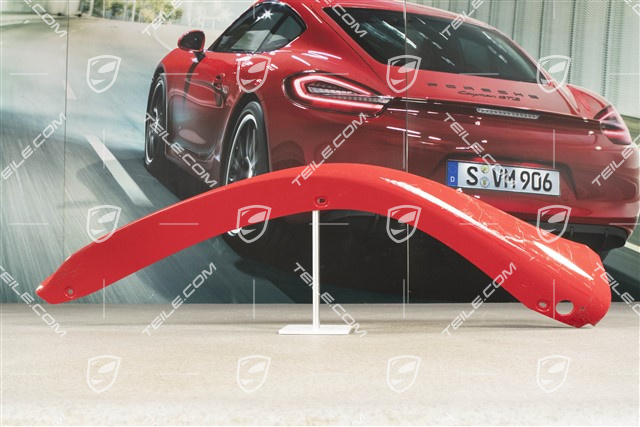Front spoiler, L