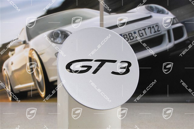 Dekielek felgi, GT3, srebrny