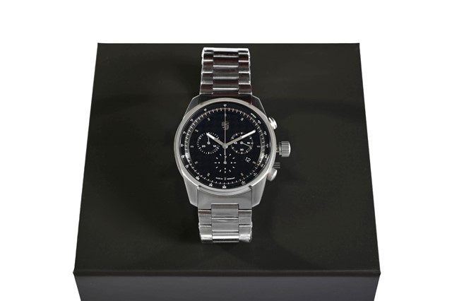 Męski Chronograph – Pepita, srebrny/czarny, Limited Edition / 1.911 szt.