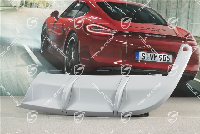 Sport Design Rear bumper lower cover / diffuser, PDC, L