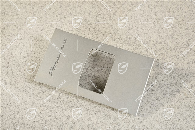Trim for switch centre console, rear, Business package, Silver Grey