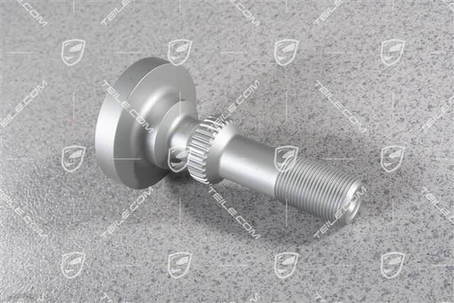 GT3, Tension bolt / Clamping pin / stub, wheel carrier front, L=R