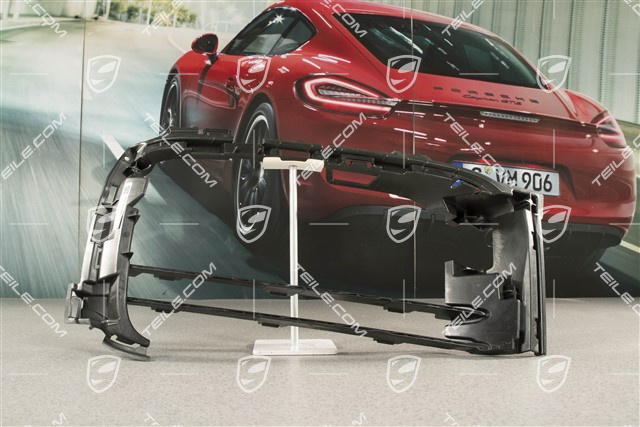 Turbo / Sport Design, Boczna kratka wentylacyjna zderzaka przedniego, czarny mat, R