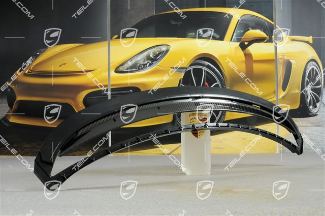Trim for air inlet + retaining frame, Carbon