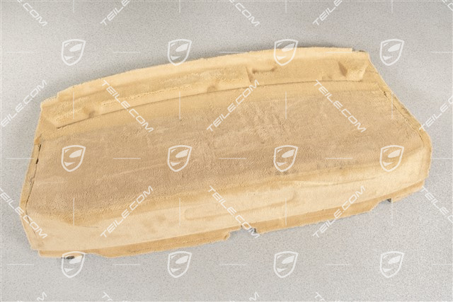 Klebeteppich / Hutablage / Bodenbelag, Sandbeige, Klangpaket ASK, Coupe, Turbo