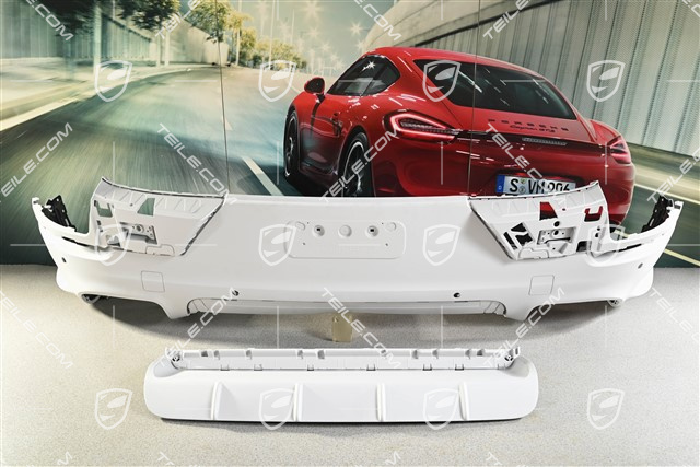 Coupe, Rear bumper spoiler / lower part trim, Sport Design package