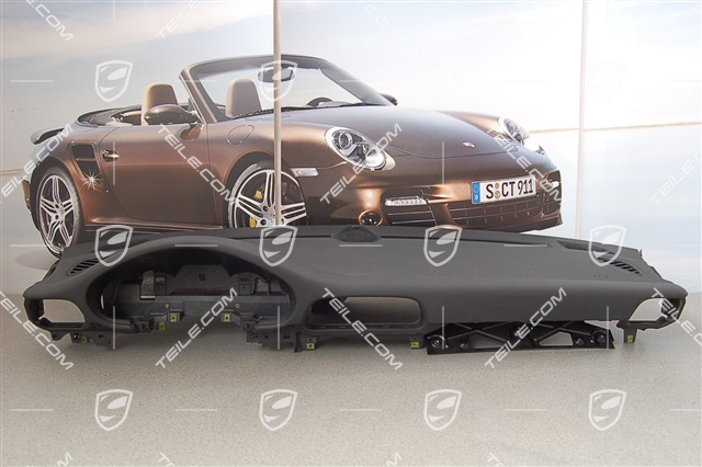 Dashboard, upper part, leatherette, black Dashboard, upper part, leatherette, black