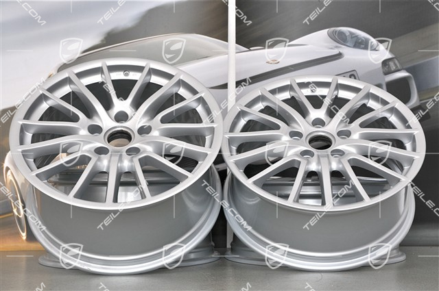 19-inch Sport Design wheel set, front 8J x 19 ET57+ rear 9,5J x 19 ET46