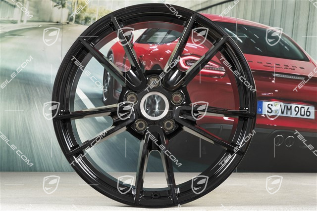 20-inch wheel rim Carrera, 11J x 20 ET66, for winter wheels, black high gloss