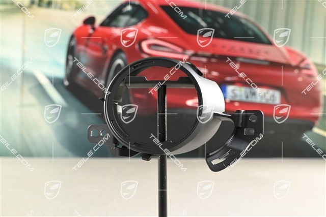 Cover, additional headlamp, Cayman S, Black matte, R