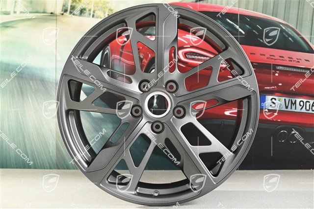 21" Felga Cross Turismo Design, 9,5J x 21 ET60, Vesuvius grey