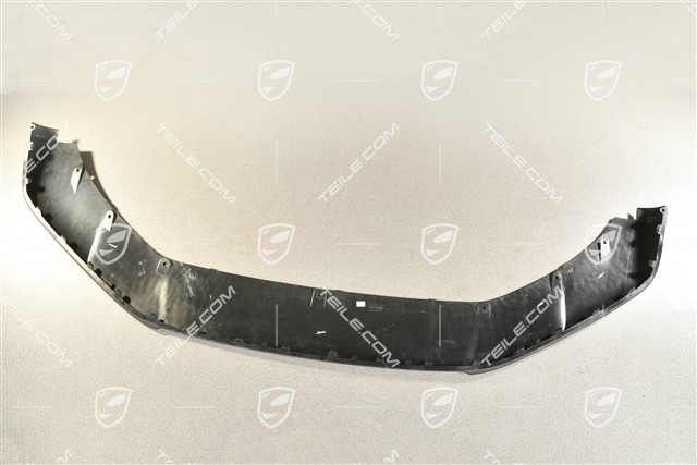 Front spoiler, matt black