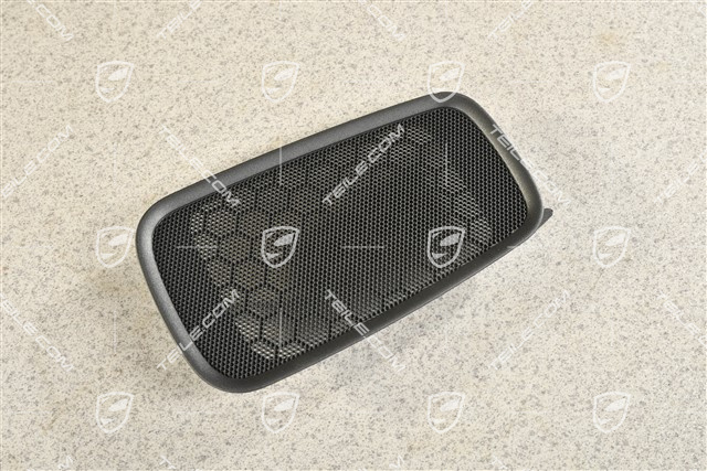 Tieftonlautsprecher Blende, Hinten, Schwarz
