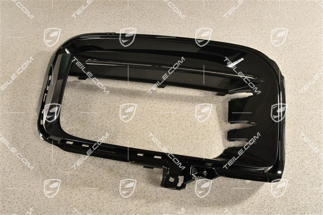 Sport Design, Front bumper, side ventilation grille, Black, R