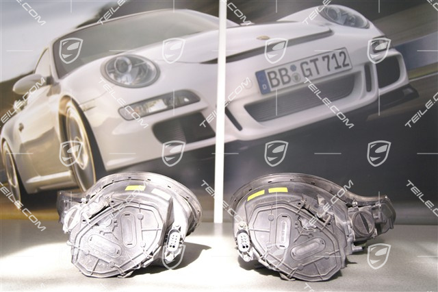 Headlight, yellow, R