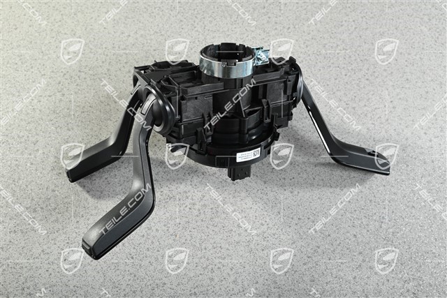 Steering column stalk switch, Cruise control / Heated / headlight cleaning system / w/o rear wiper / 3-spoke multifunction steering wheel