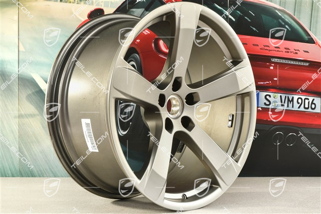 20" wheel "Macan Sport", 10J x 20 ET19, platinum satin matt