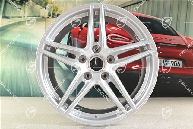 19" felga Carrera VI, 8,5J x 19 ET50, srebrny brylantowy / Brilliantsilber
