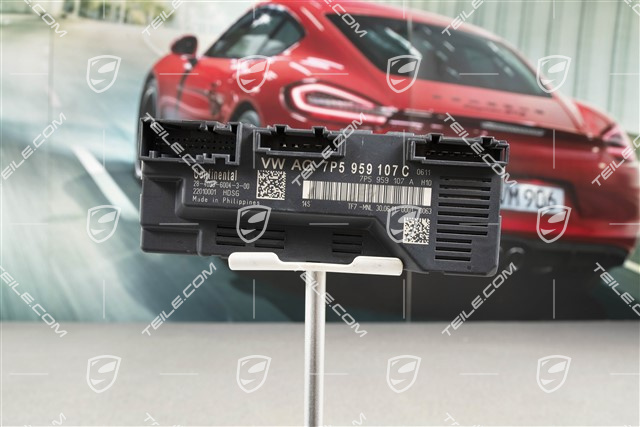 Control unit, Rear lid