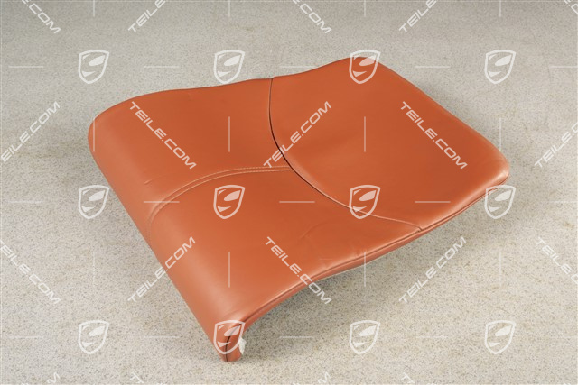 Back seat lower / cushion, Cabrio, leather, Terracotta (Not for Japan), R