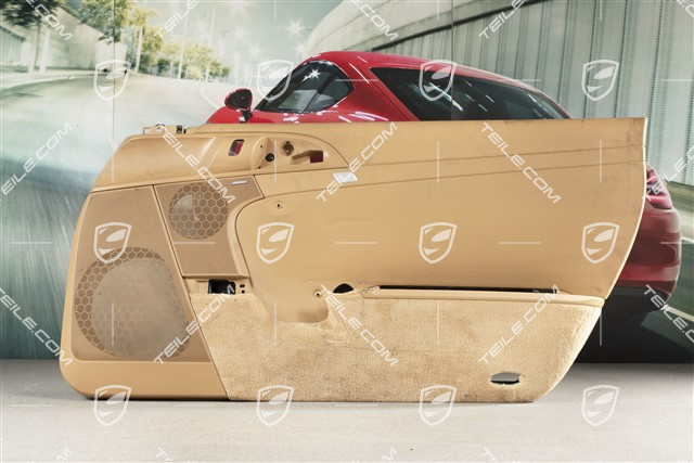 Türverkleidung, Coupé/Targa/Cabrio, Bose Klangpaket, Kunstleder, Sandbeige, R