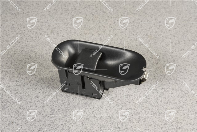 Switch, steering column adjustable axially and vertically, black-matte