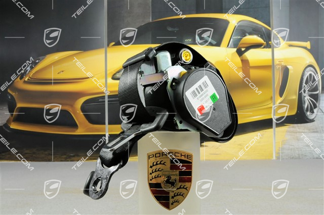 Seat belt, black, L=R Seat belt, black, L=R