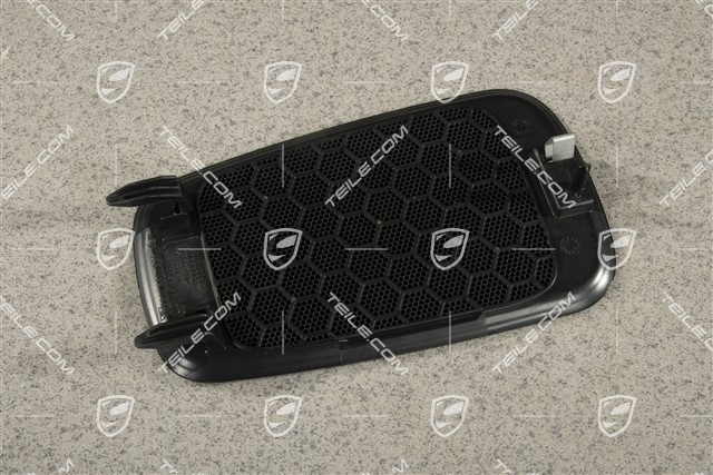 Tieftonlautsprecher Blende, Hinten, Schwarz