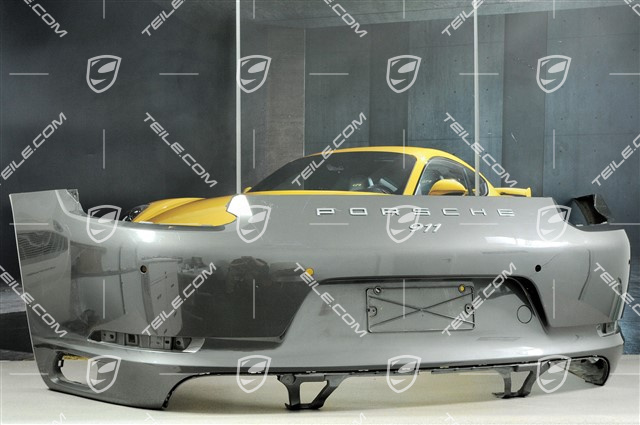 Rear bumper, C2/C2S, with Sports exhaust system, with ParkAssist and reversing camera