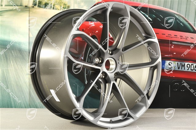 22" Felge Turbo GT, 11,5J x 22 ET52, Vesuvgrau