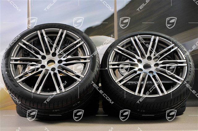 20-inch summer wheels set 911 Turbo III, rims 8,5J x 20 ET51 + 11J x 20 ET52 + summer tyres 245/35 ZR20 + 305/30 ZR20
