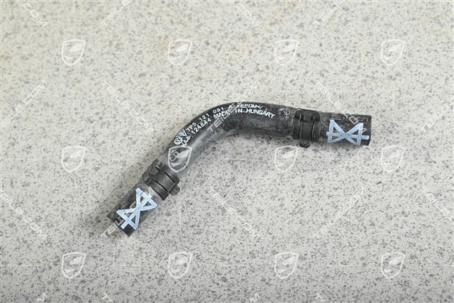 Engine coolant overflow / Vent line, 4,8