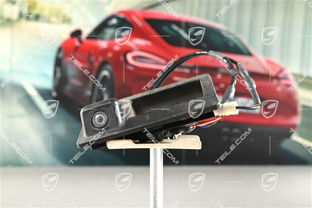 Reversing camera included Push button, Rear lid