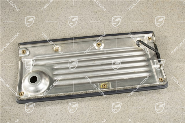 Glove kompartment cover, Leatherette, Marine blue