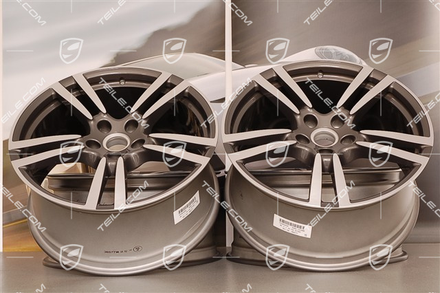 21-inch Turbo II wheel set, wheel rims 10J x 21 ET50