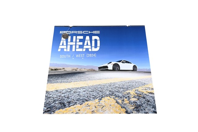 Porsche 'AHEAD South-West 2024' wall calendar