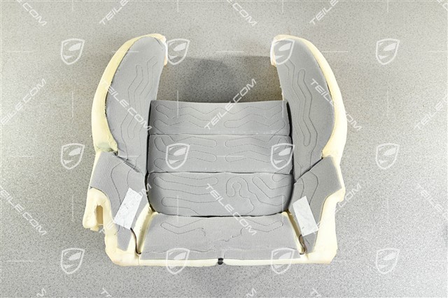 Front seat cushion foam part with heating mat, Sports seat, L
