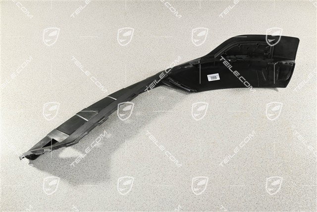 Cross Turismo Turbo, Front bumper spoiler / lower part trim, Black matte, R