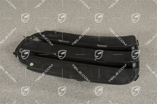 Cover Air duct / guide, Black, L