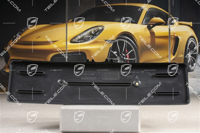 Front bumper number / Licence plate support
