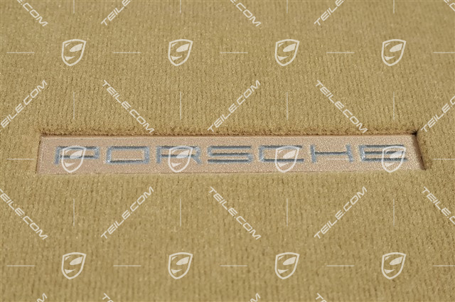 Fussmatten Satz, Rechtslenker / UK-Version, luxorbeige