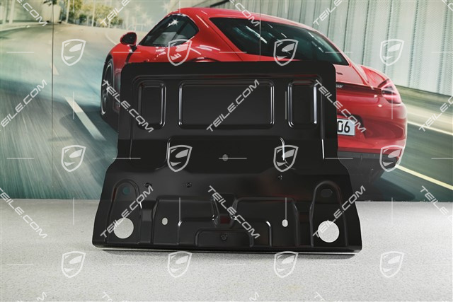 Front body section / wall / luggage compartment