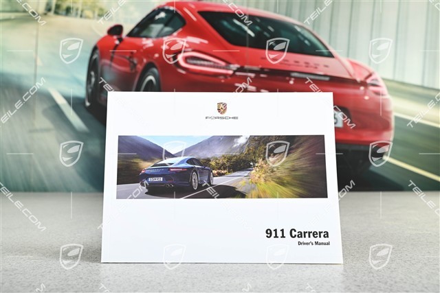 Porsche 911 997.2 Driver's Manual - Handbuch/Bedienungsanleitung, Englisch