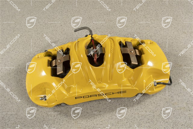 PCCB fixed calliper, Yellow, L